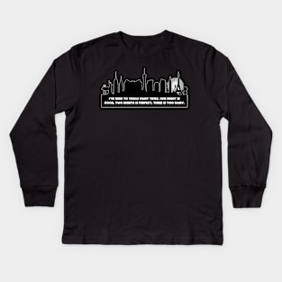 Two Nights In Vegas Kids Long Sleeve T-Shirt